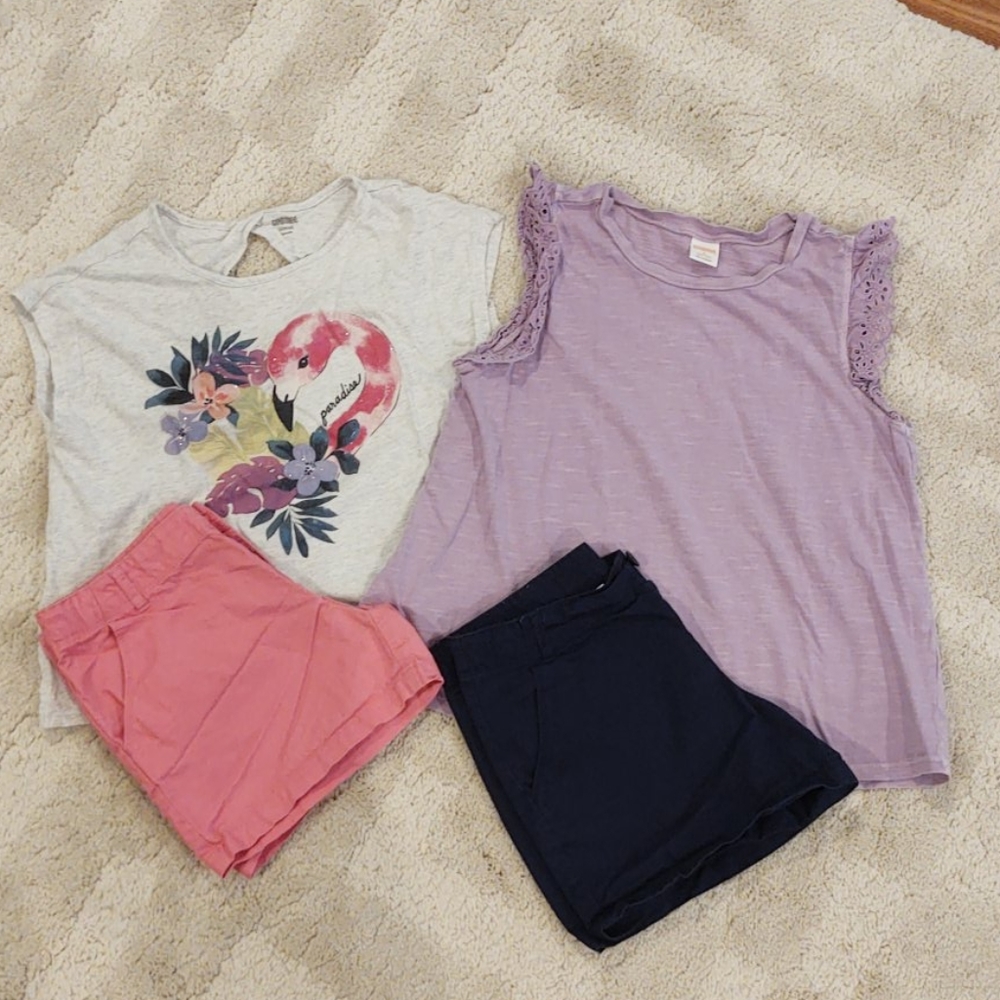 2 Gymboree first short outfits